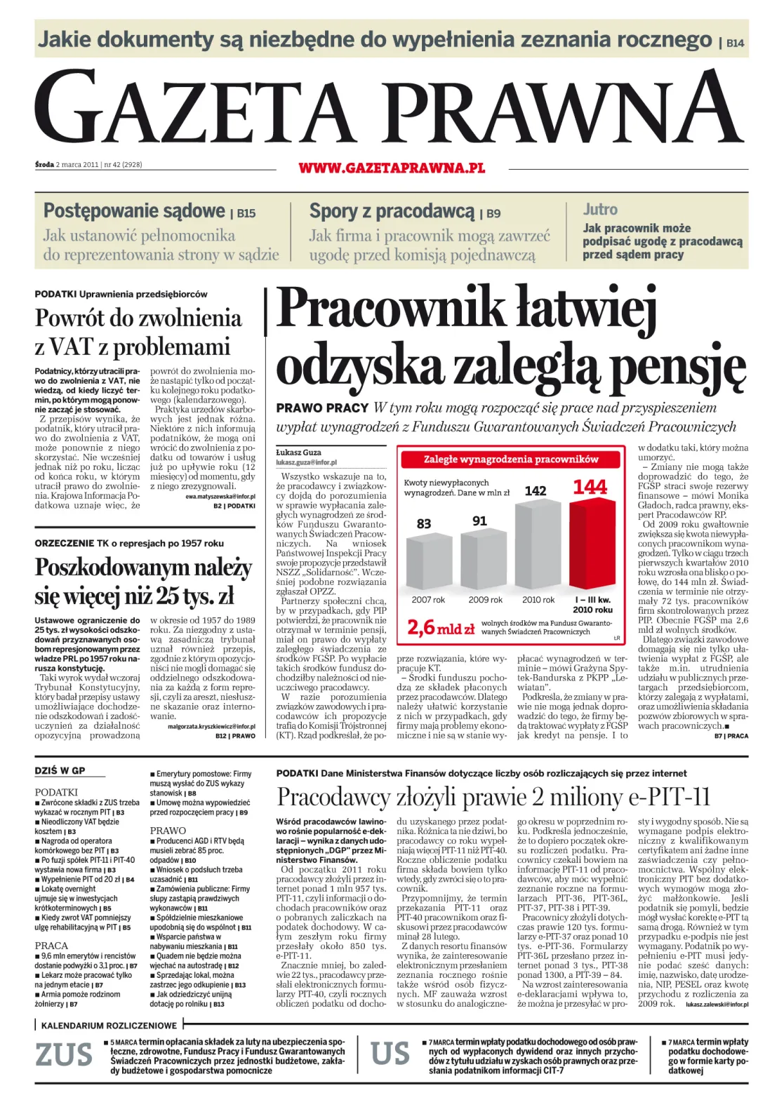 PIERWSZA STRONA