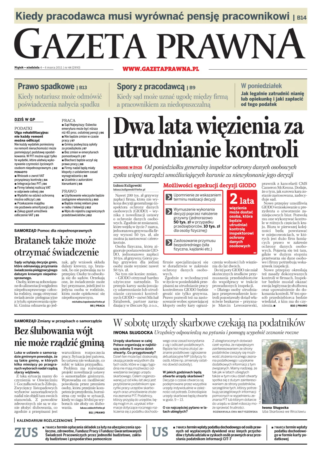 PIERWSZA STRONA