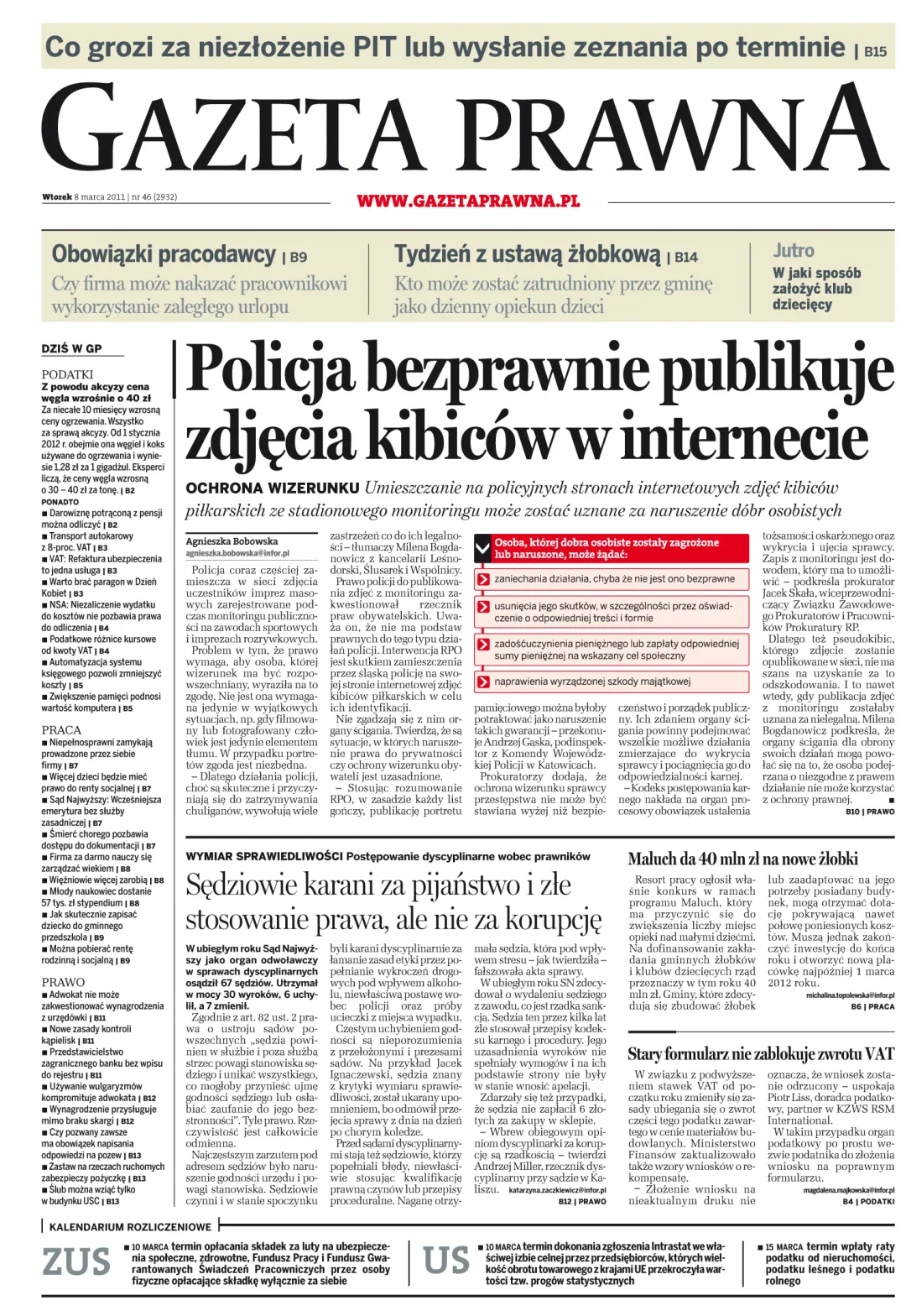PIERWSZA STRONA