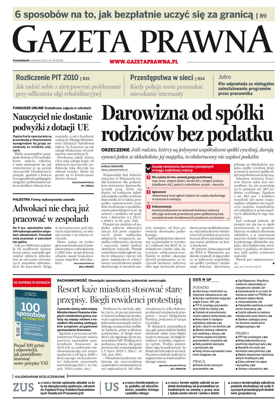 PIERWSZA STRONA