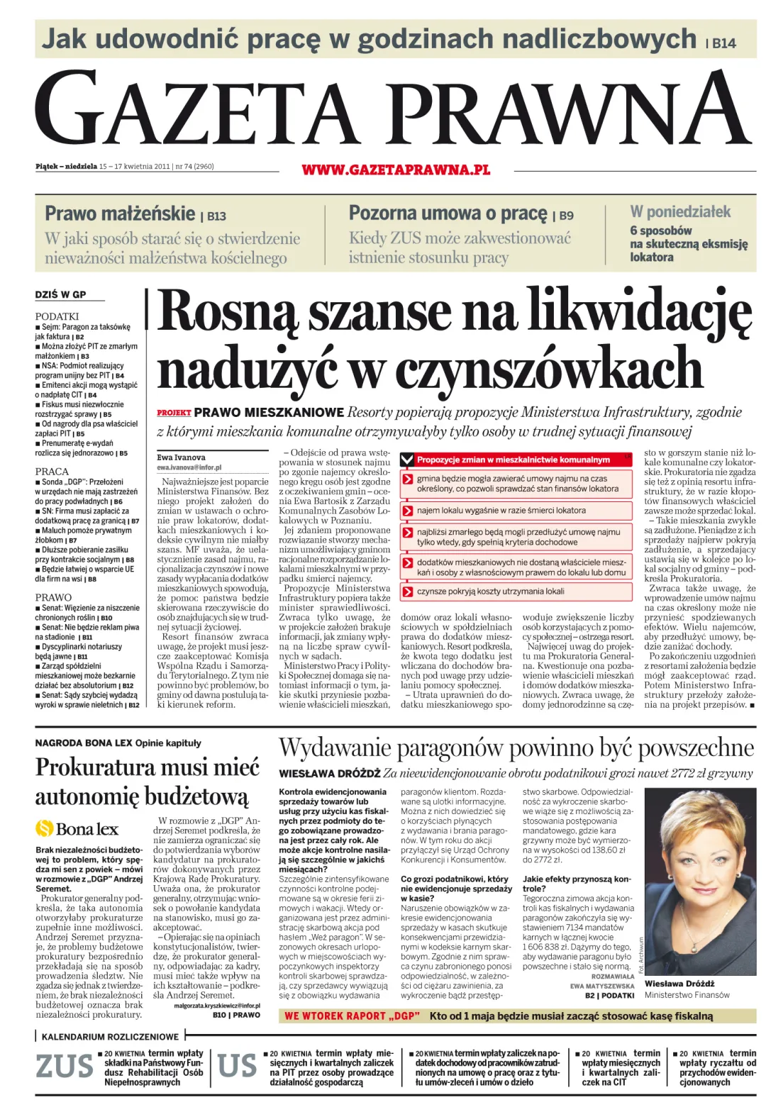 PIERWSZA STRONA