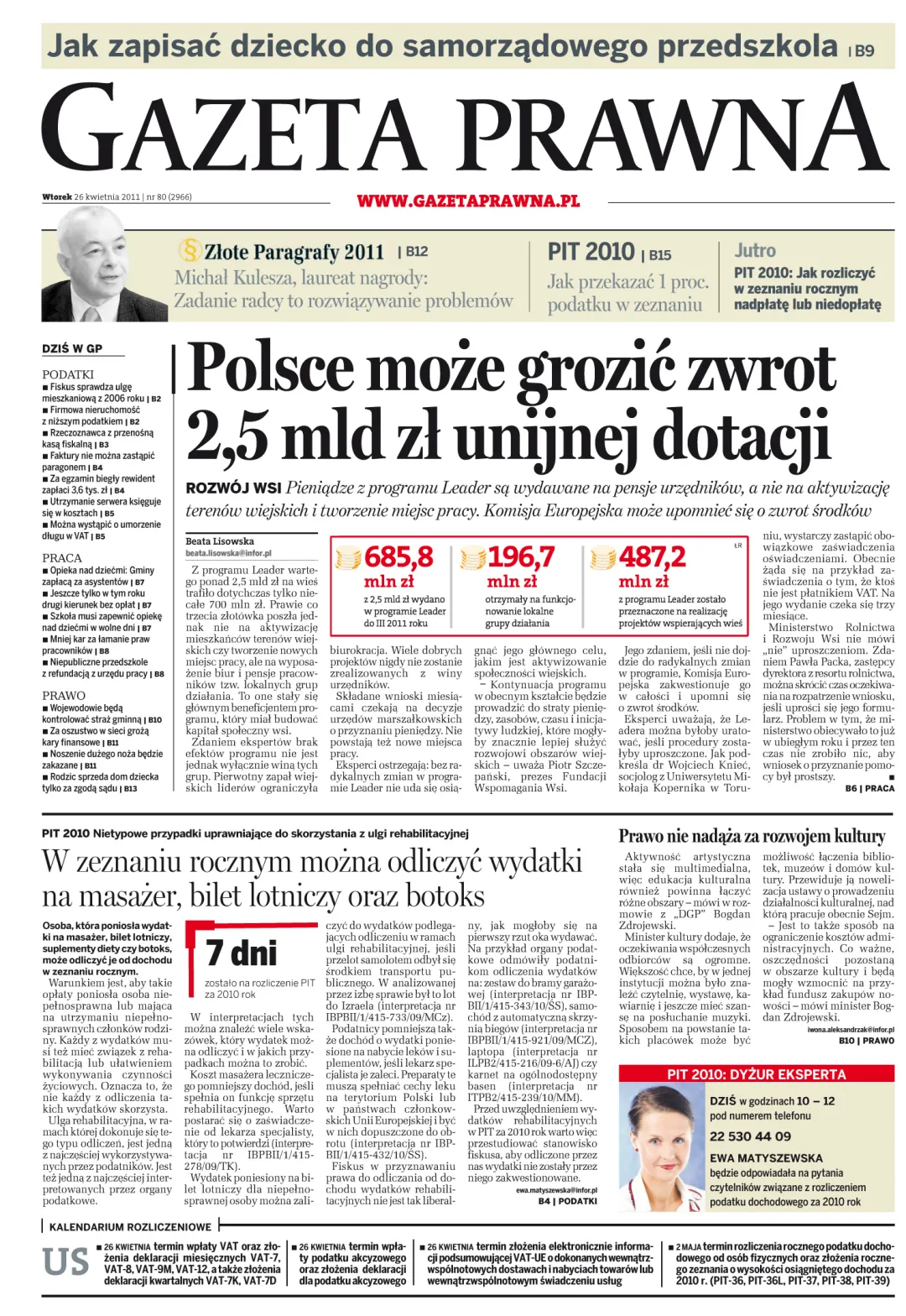 PIERWSZA STRONA