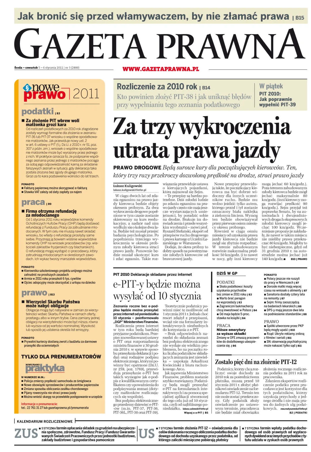 PIERWSZA STRONA