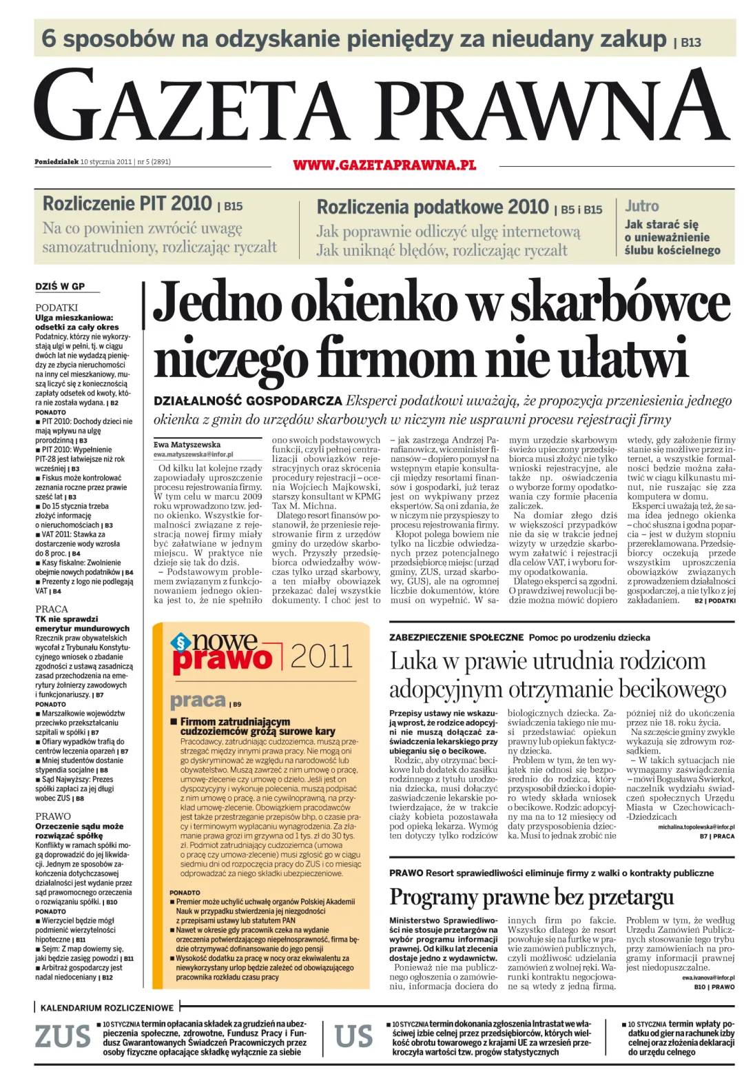 PIERWSZA STRONA