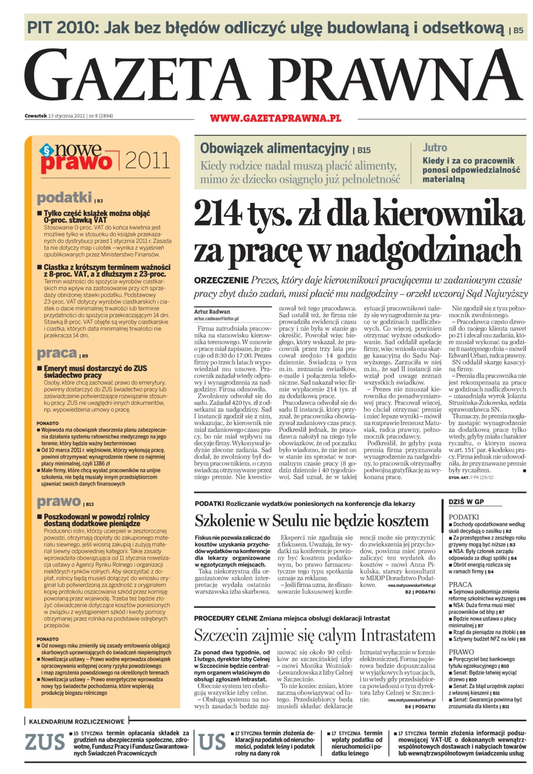 PIERWSZA STRONA