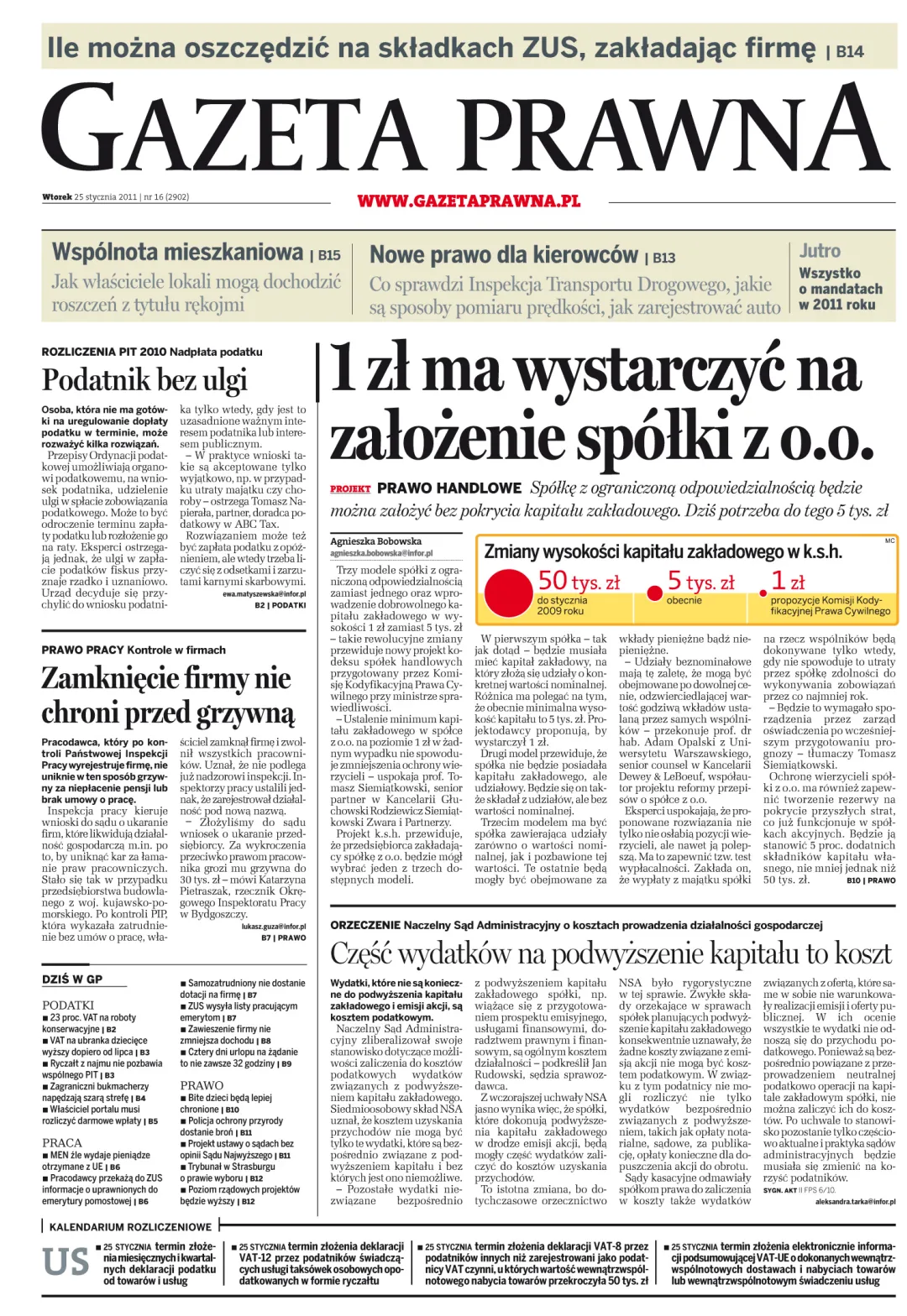 PIERWSZA STRONA