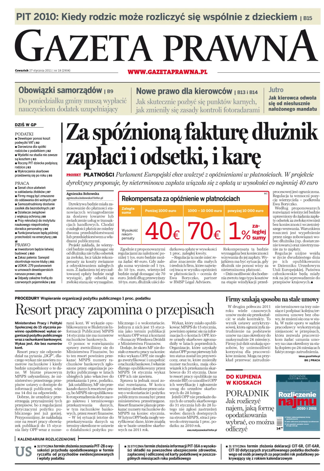 PIERWSZA STRONA