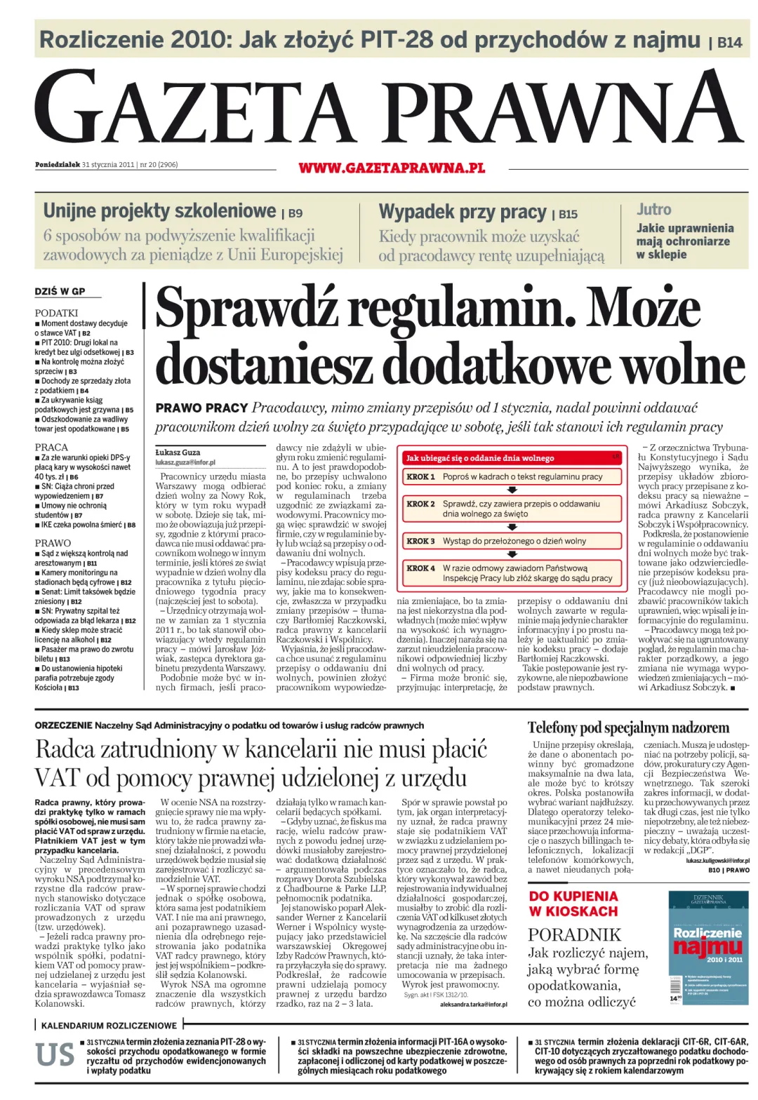 PIERWSZA STRONA