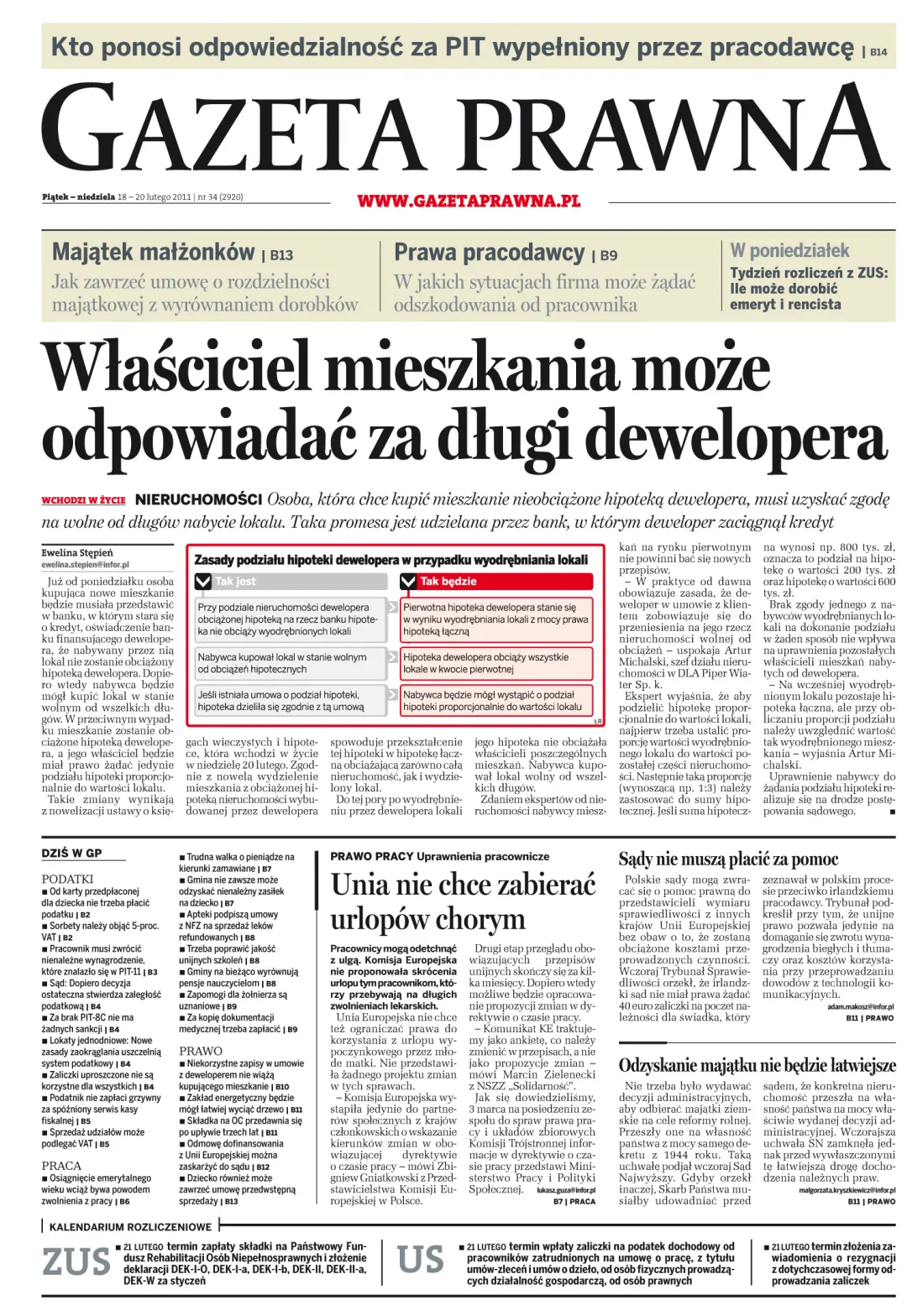 PIERWSZA STRONA