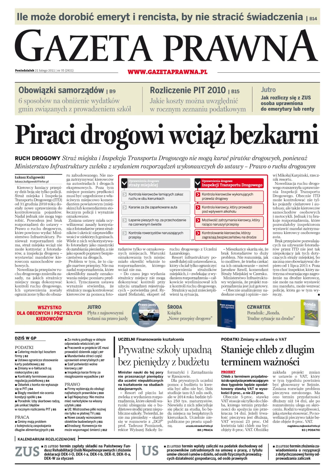 PIERWSZA STRONA