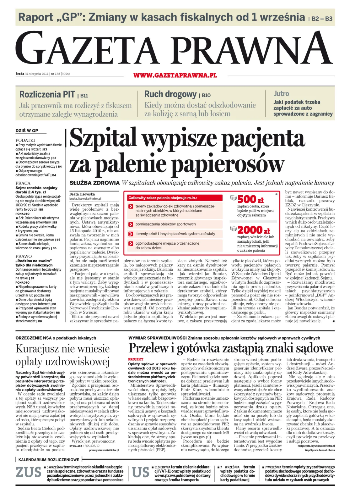 PIERWSZA STRONA