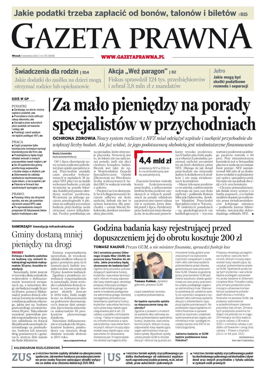 PIERWSZA STRONA