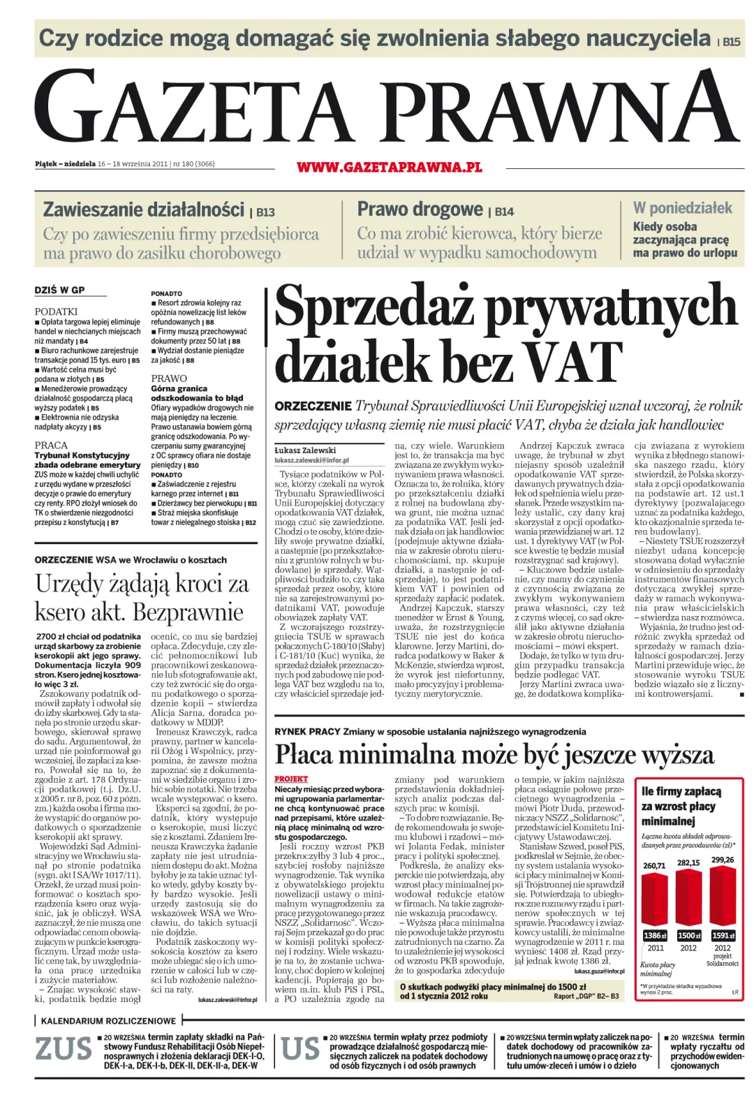 PIERWSZA STRONA