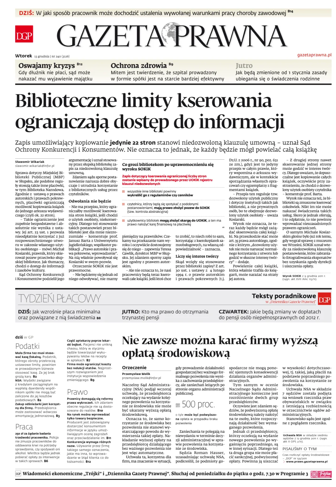 PIERWSZA STRONA