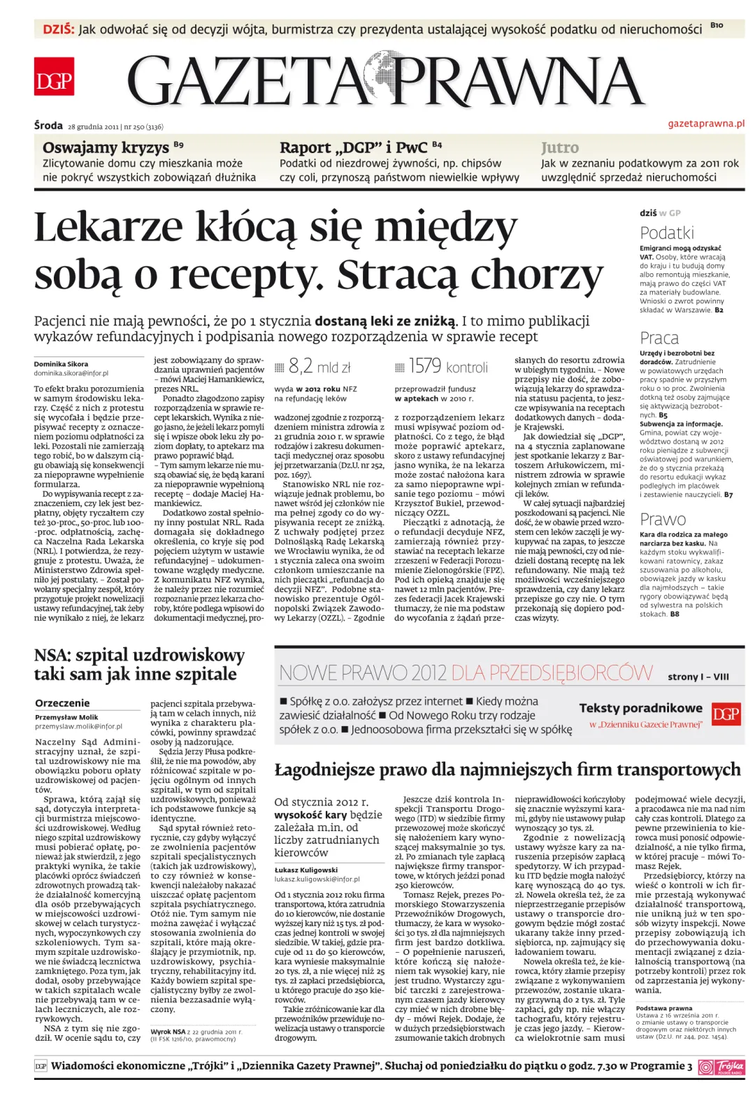 PIERWSZA STRONA