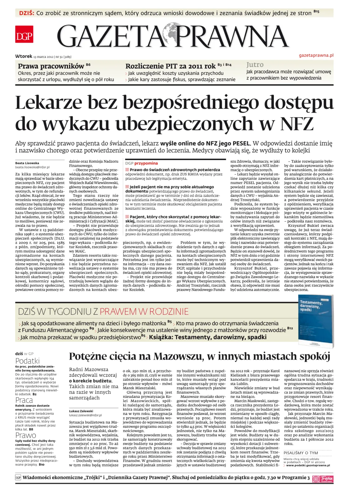 PIERWSZA STRONA
