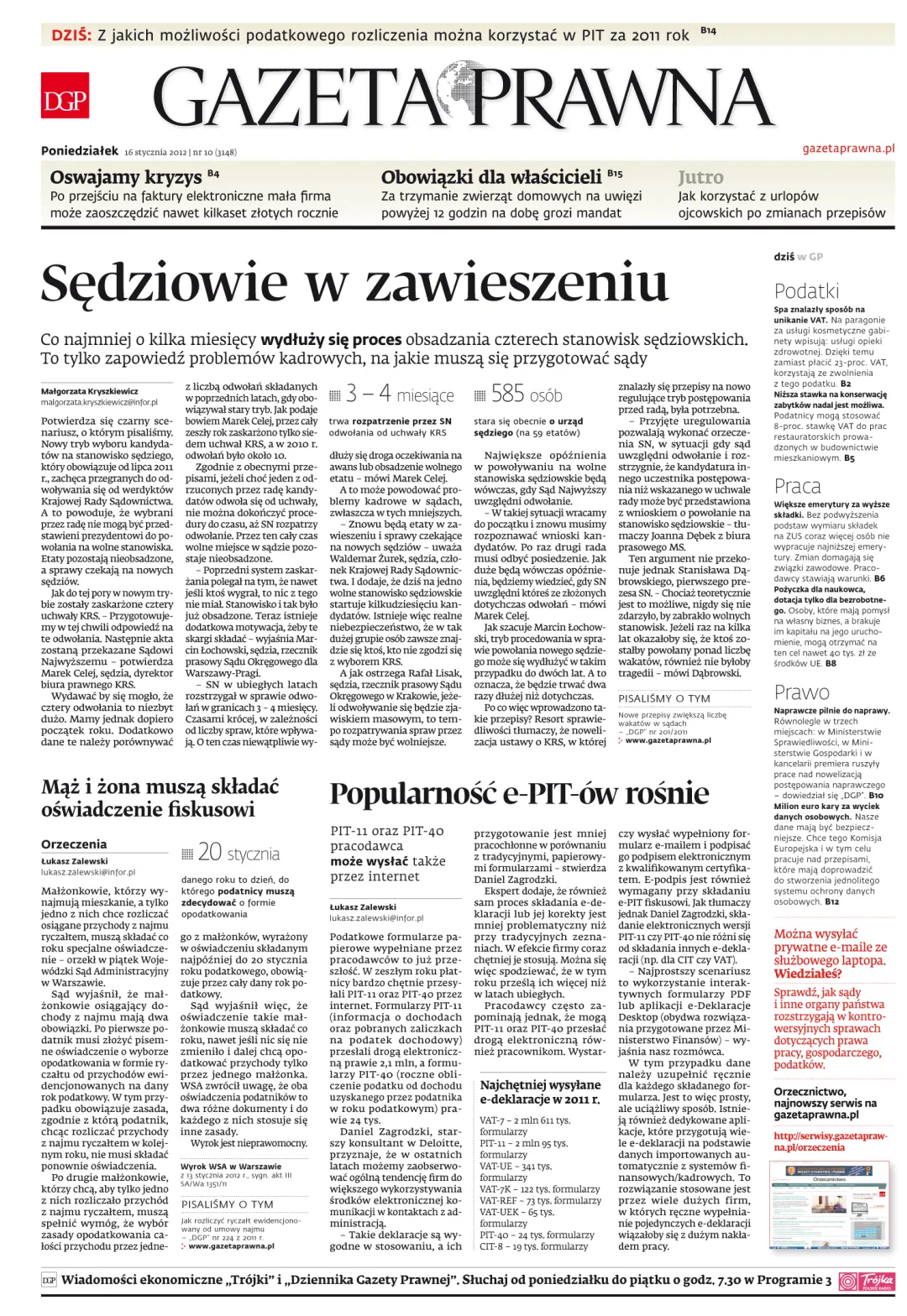 PIERWSZA STRONA