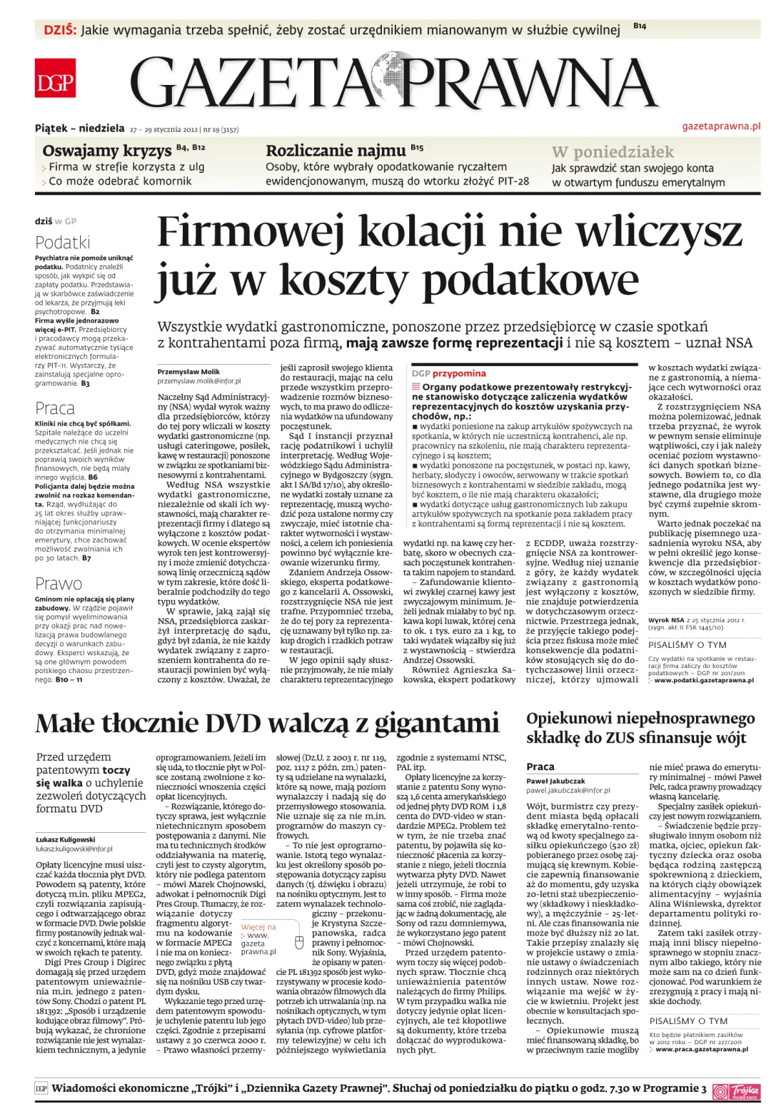 PIERWSZA STRONA