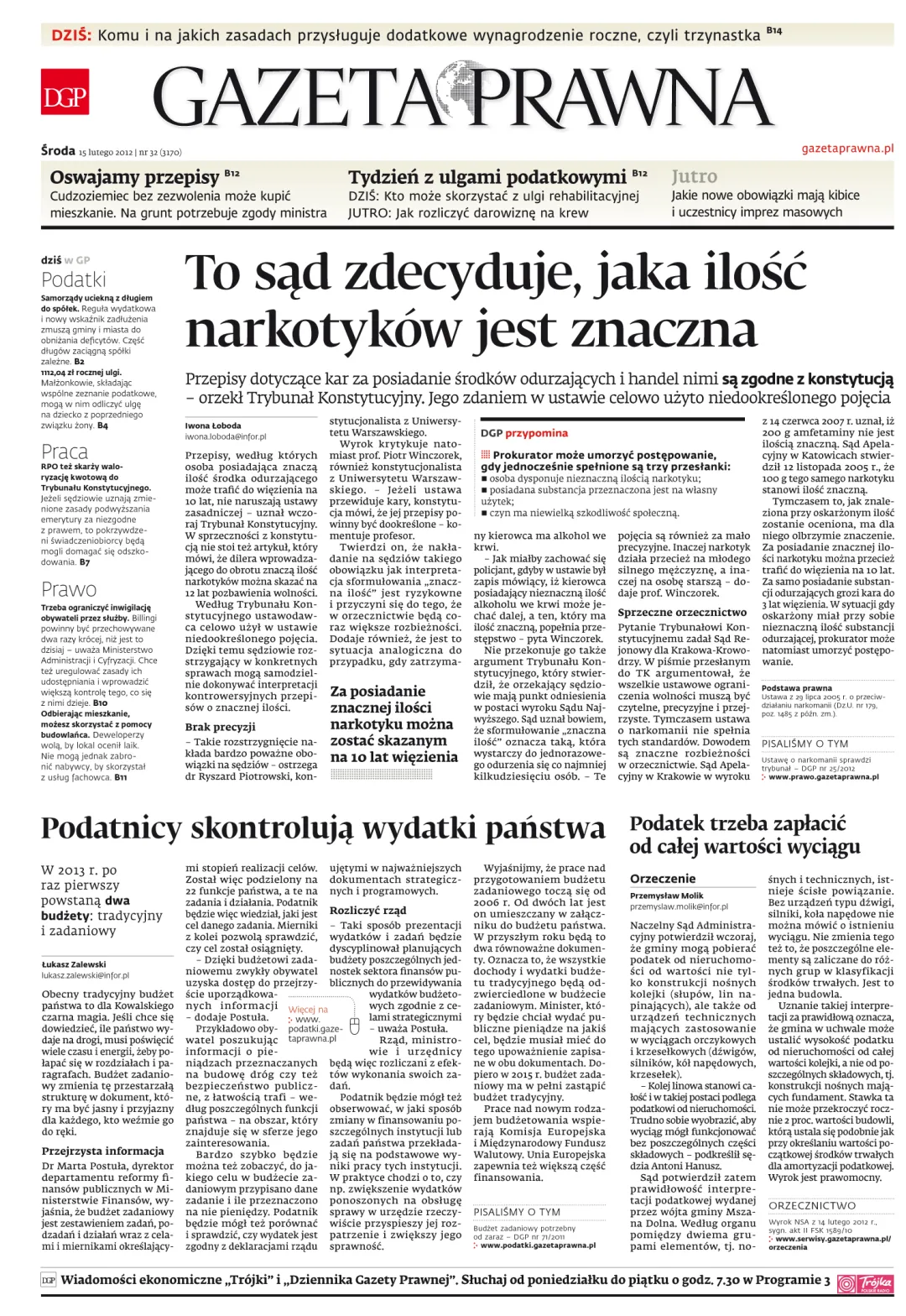 PIERWSZA STRONA