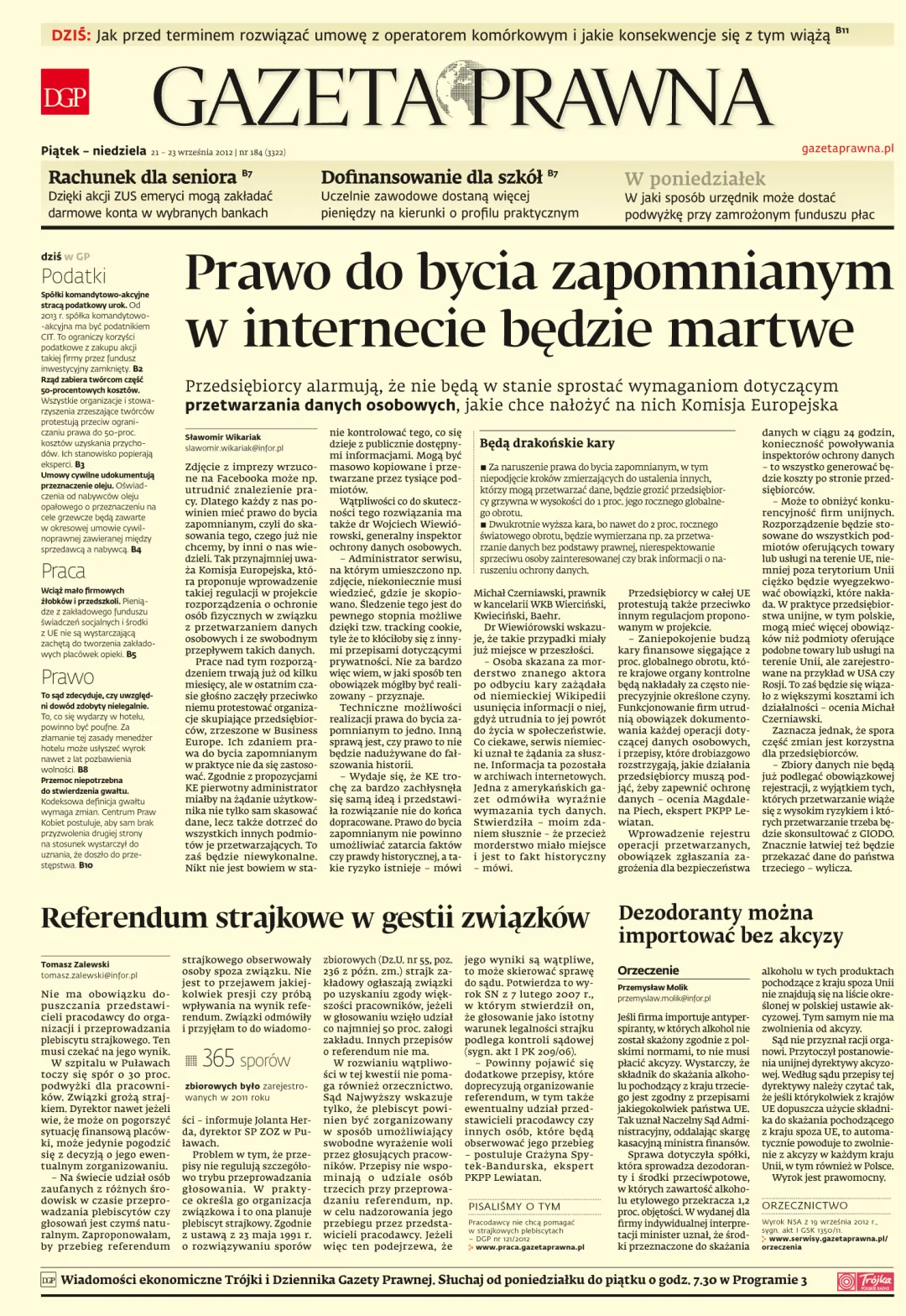 PIERWSZA STRONA