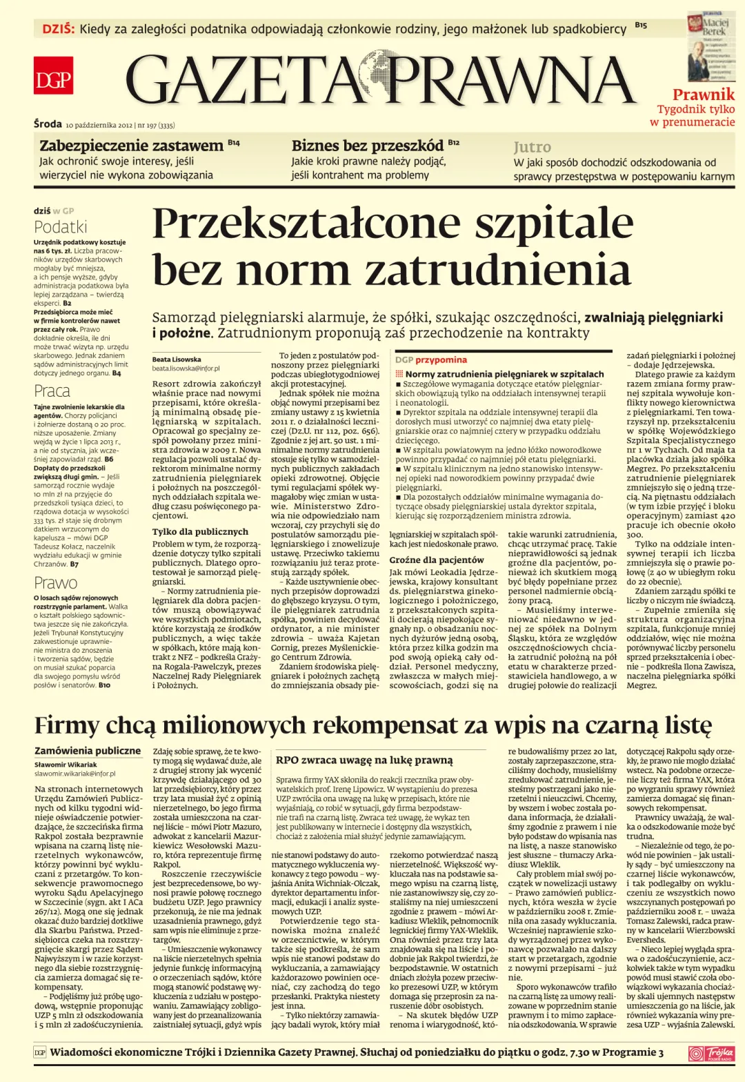 PIERWSZA STRONA