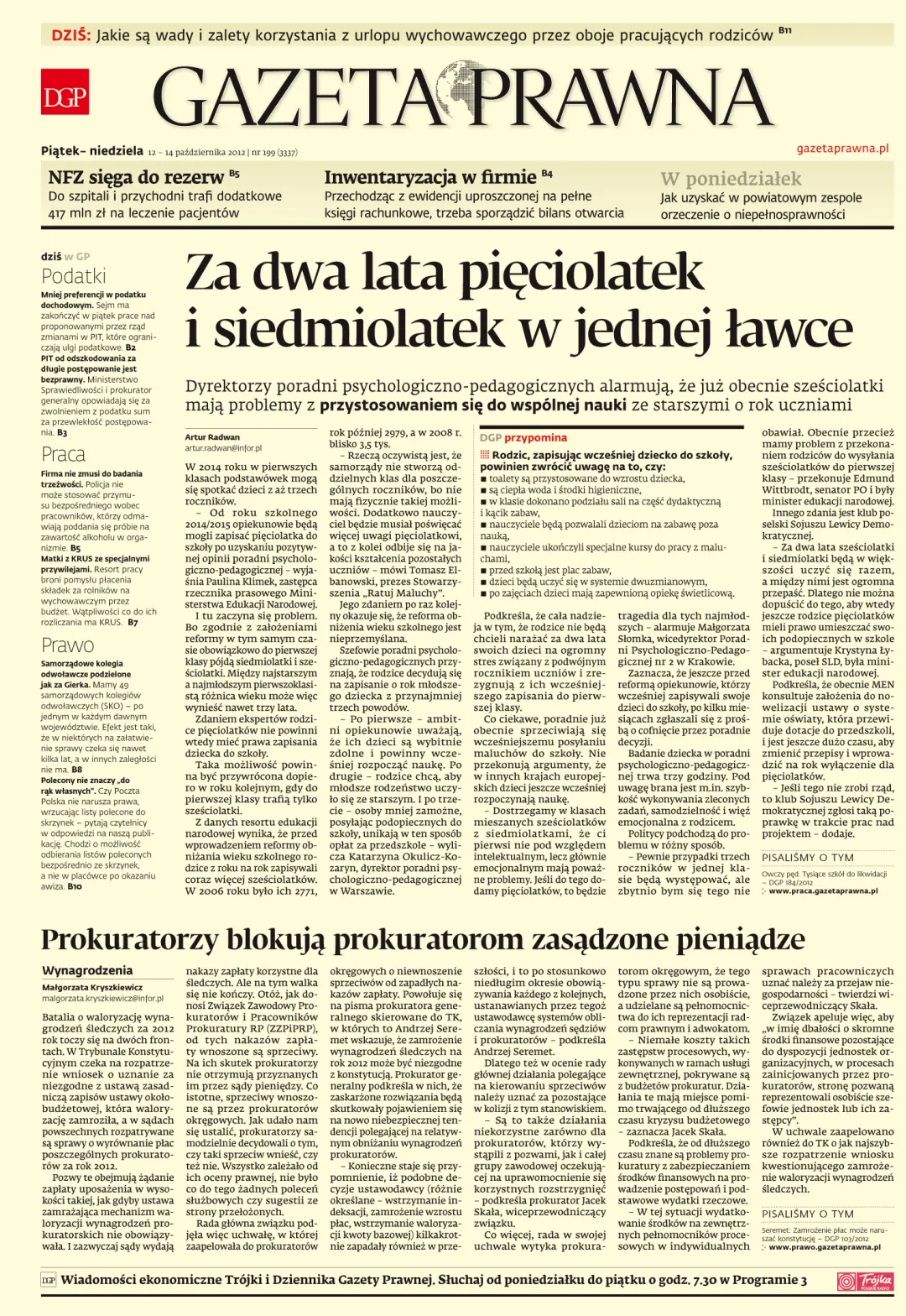 PIERWSZA STRONA