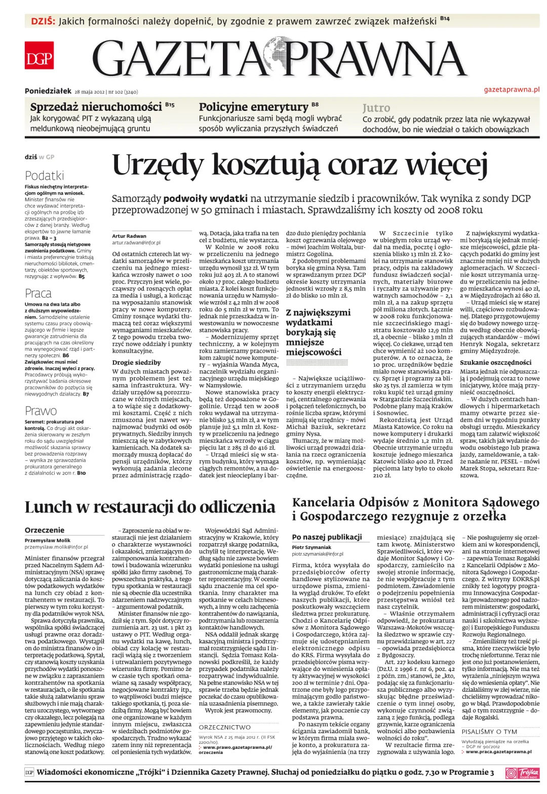 PIERWSZA STRONA