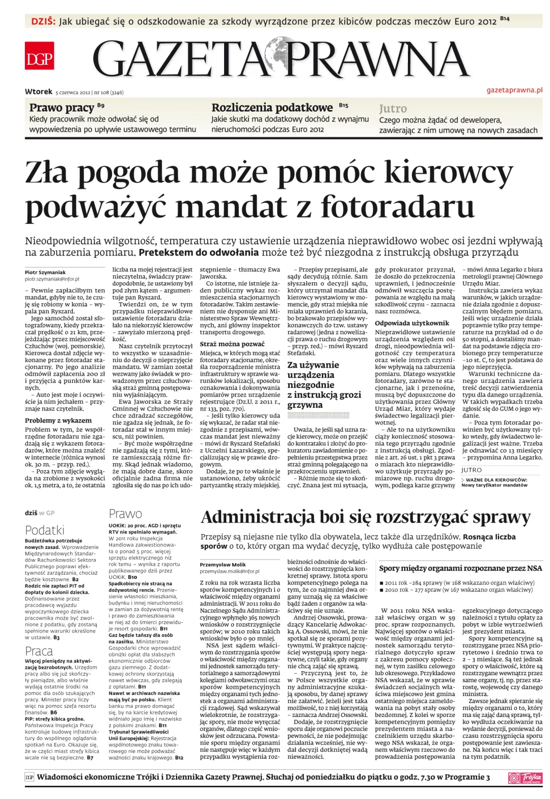 PIERWSZA STRONA