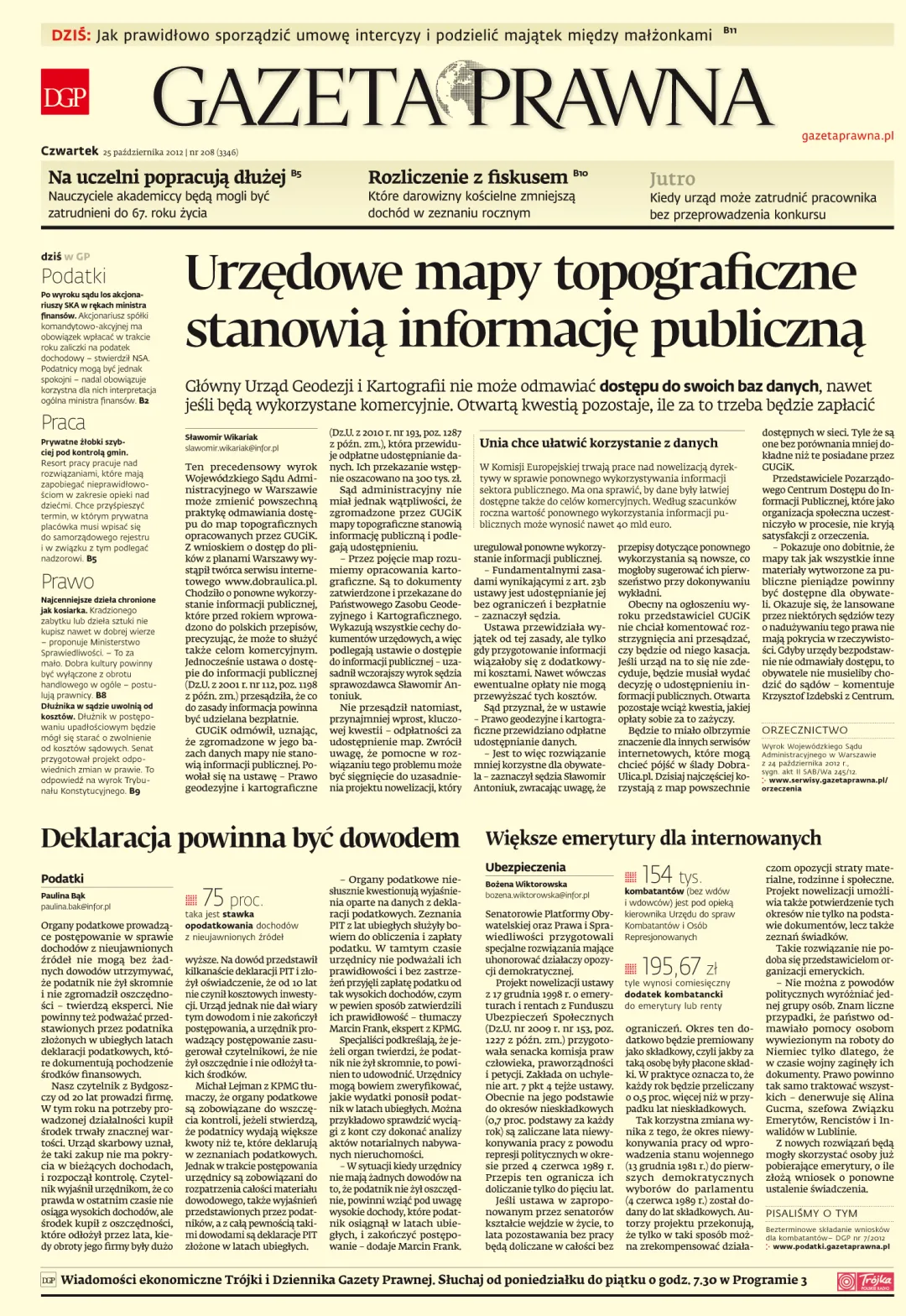 PIERWSZA STRONA