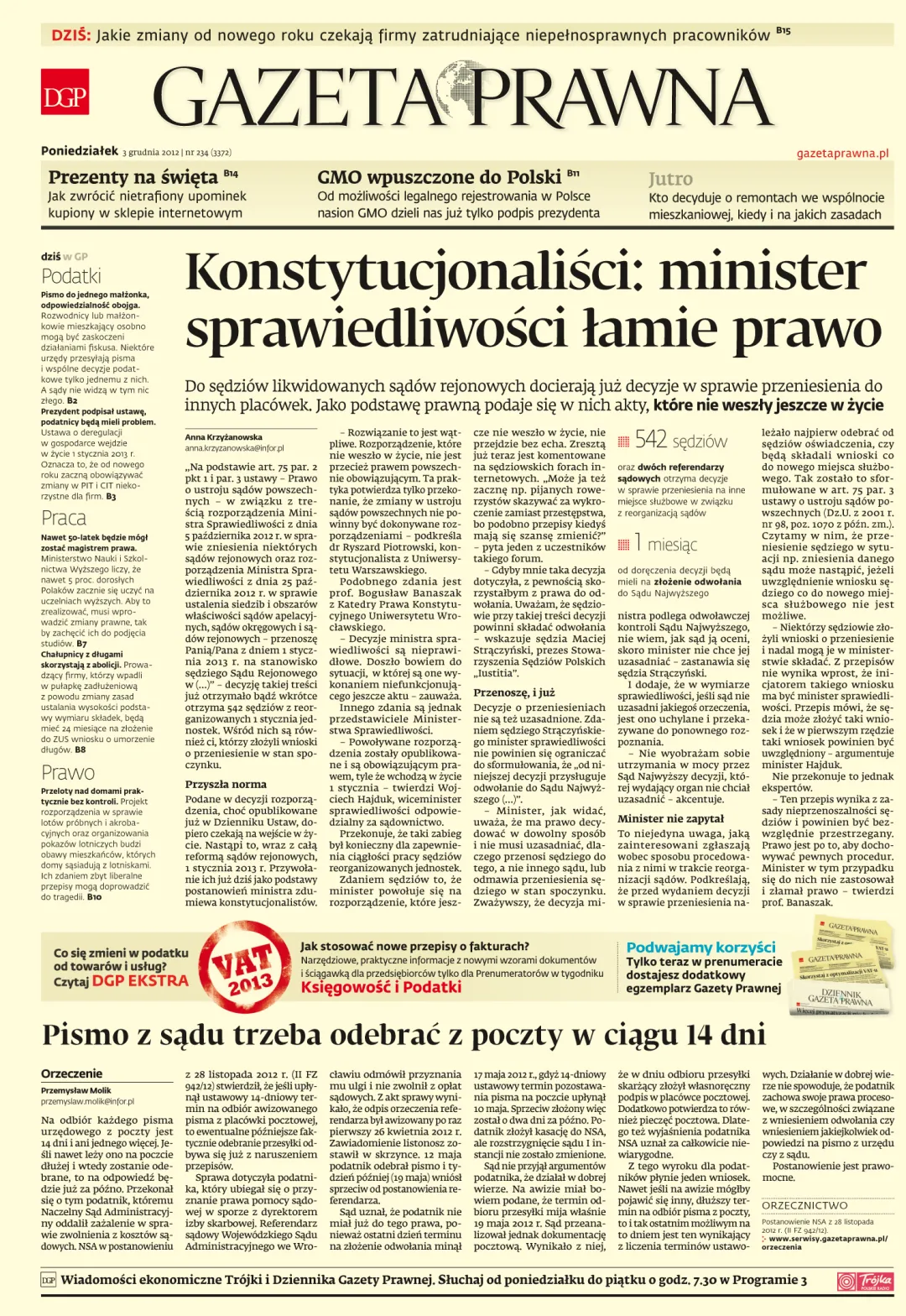 PIERWSZA STRONA