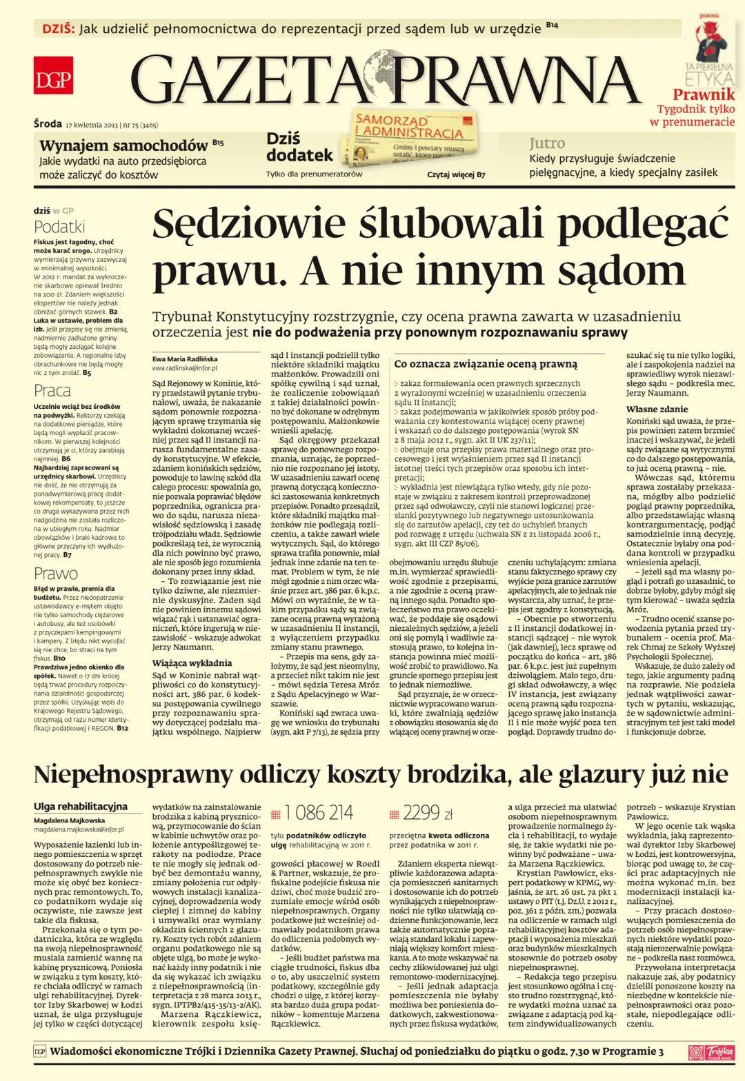 PIERWSZA STRONA