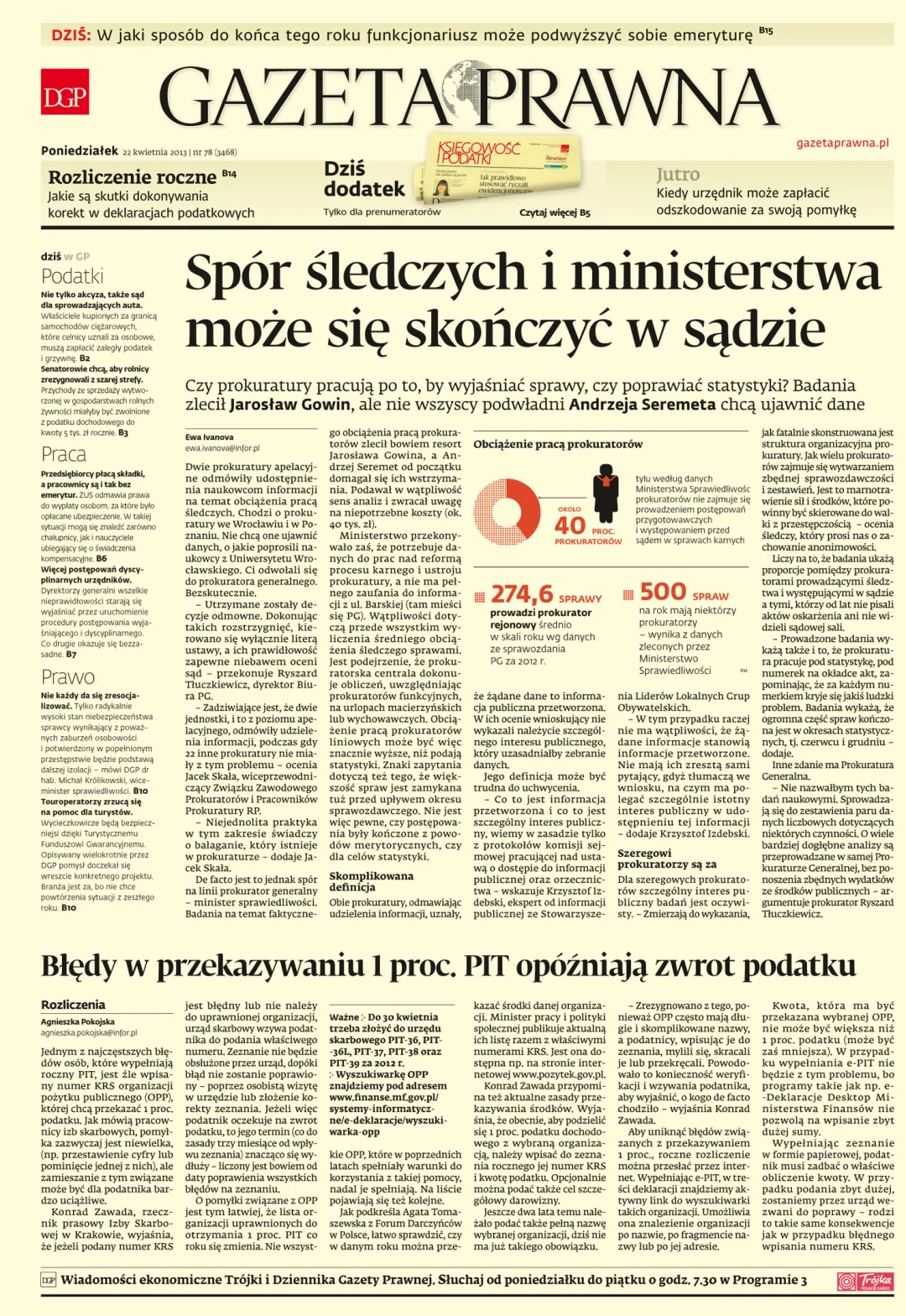 PIERWSZA STRONA