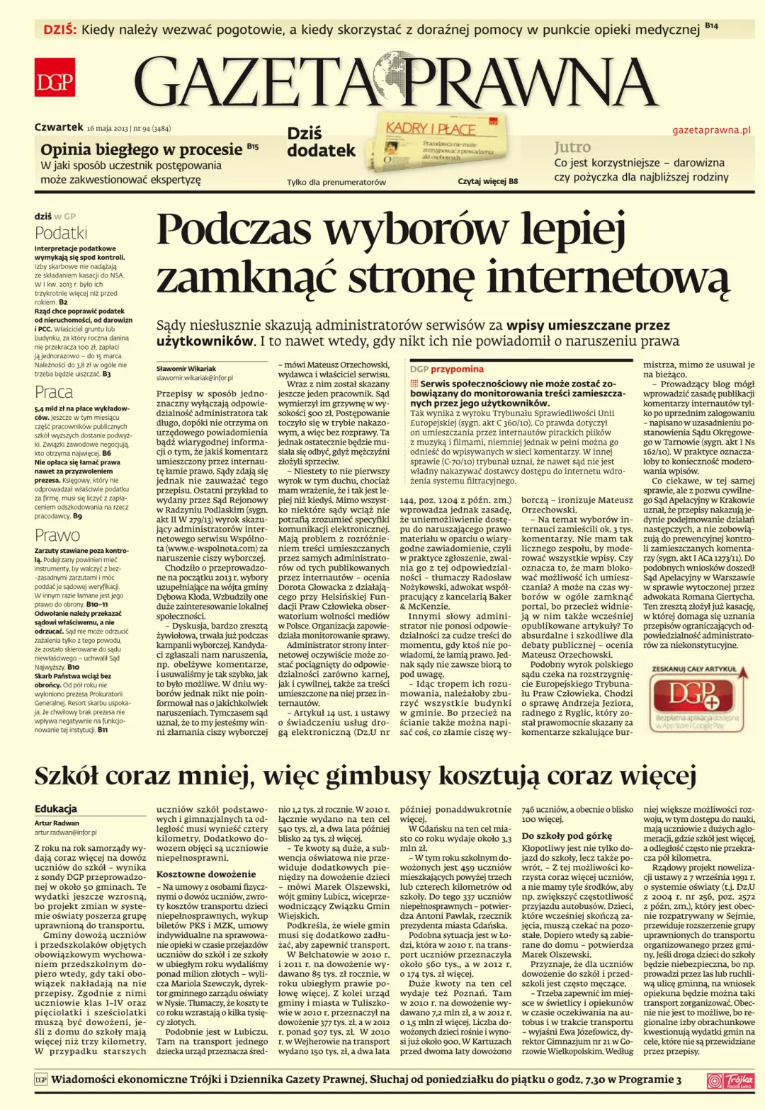 PIERWSZA STRONA