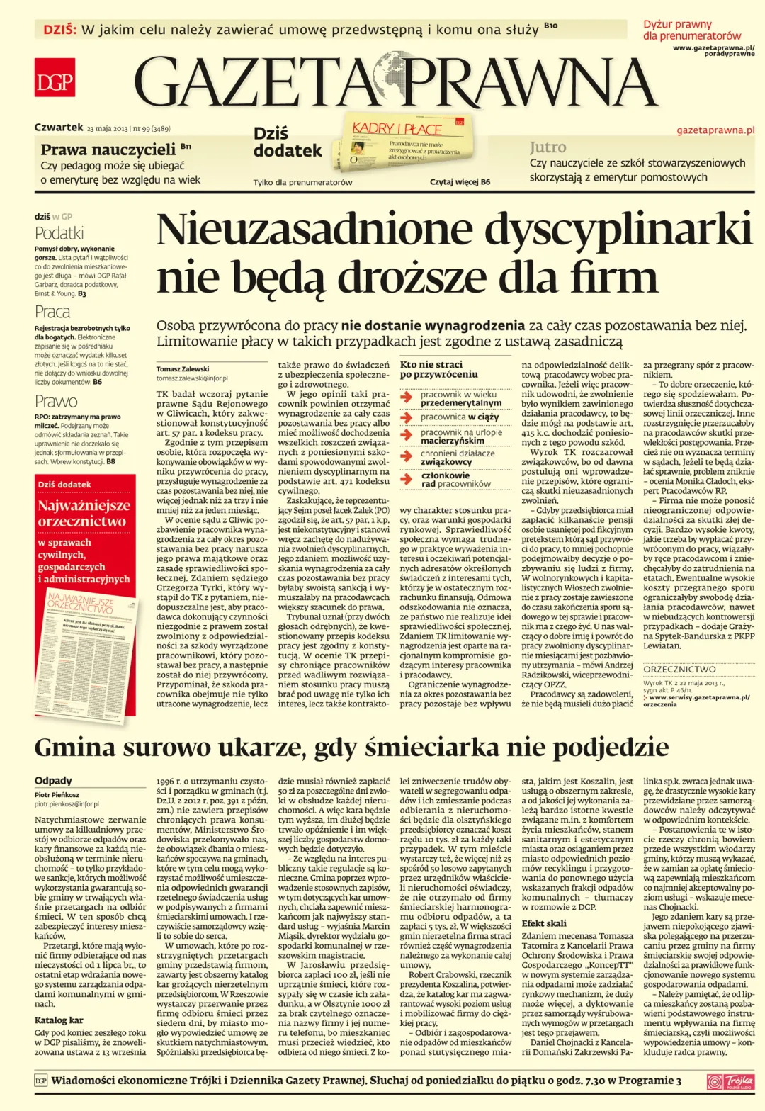 PIERWSZA STRONA