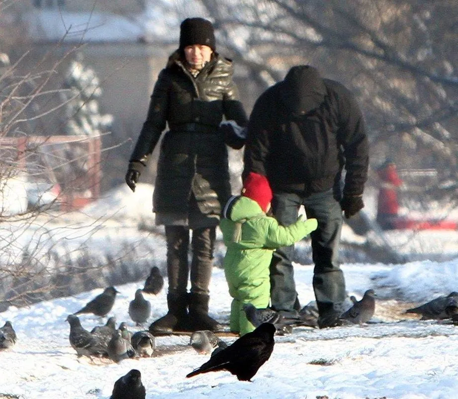 Kasia Cichopek z rodziną