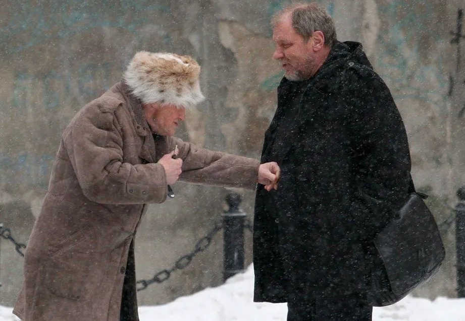 Daniel Olbrychski i Andrzej Grabowski