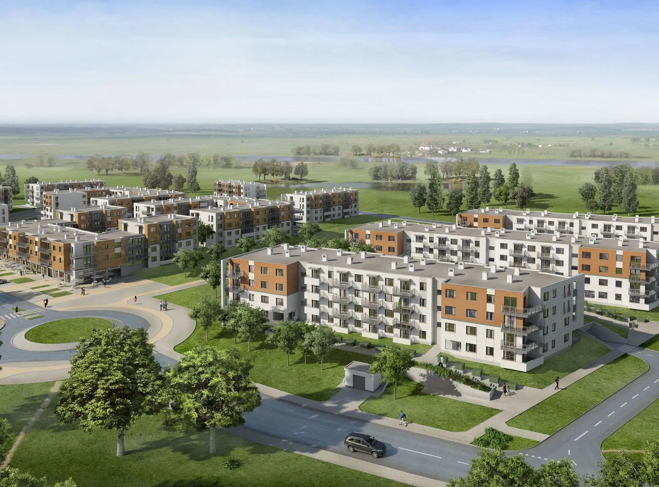 Chcesz mieszkać w parku? Wybierz Łomianki