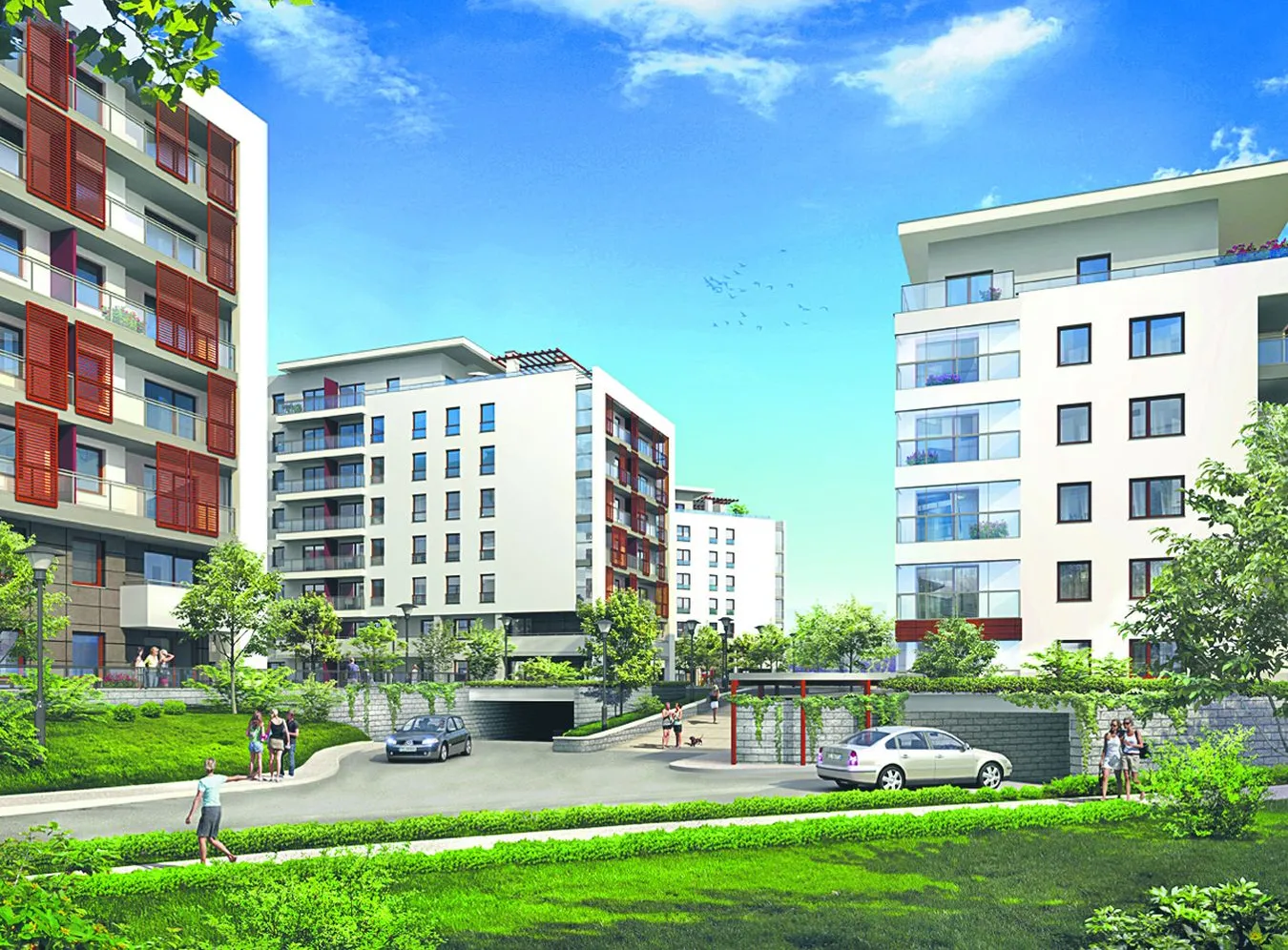 Setki lokali na warszawskim Gocławiu