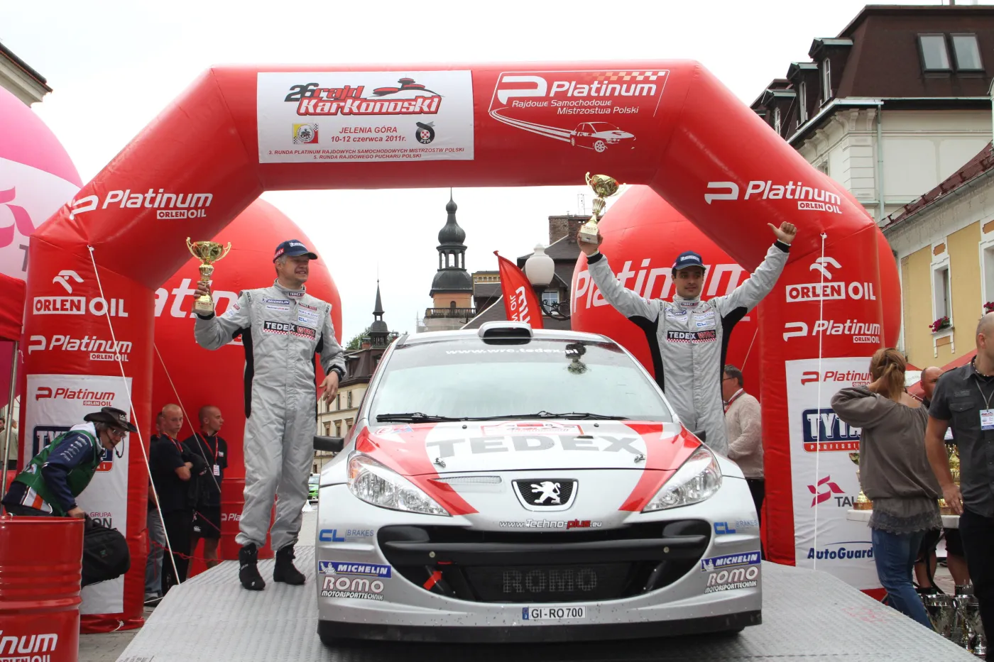 Rajd Karkonoski - zwycięstwo Francuza