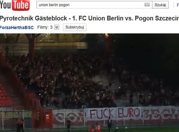 "F**k Euro"! Polscy kibole najechali Berlin. Znów musimy się wstydzić