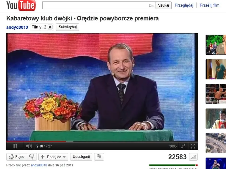 Premier wygrał i przemawia. Ten skecz bije rekordy w sieci