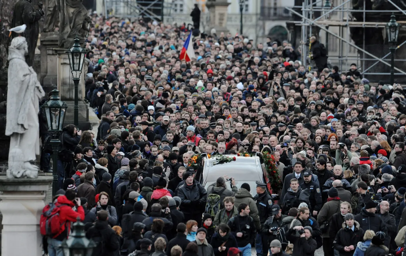 Czechy żegnają Havla