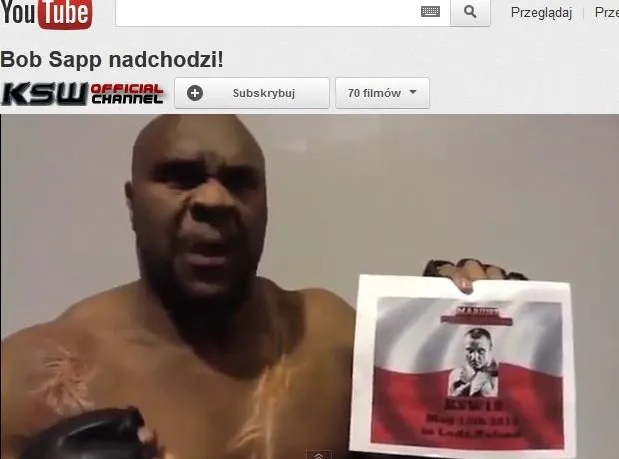 Bob Sapp nabija się z Mariusza Pudzianowskiego. Zobacz wideo