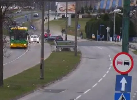 Szokujący film z Tychów. Zobacz, scenę mrożącą krew w żyłach 