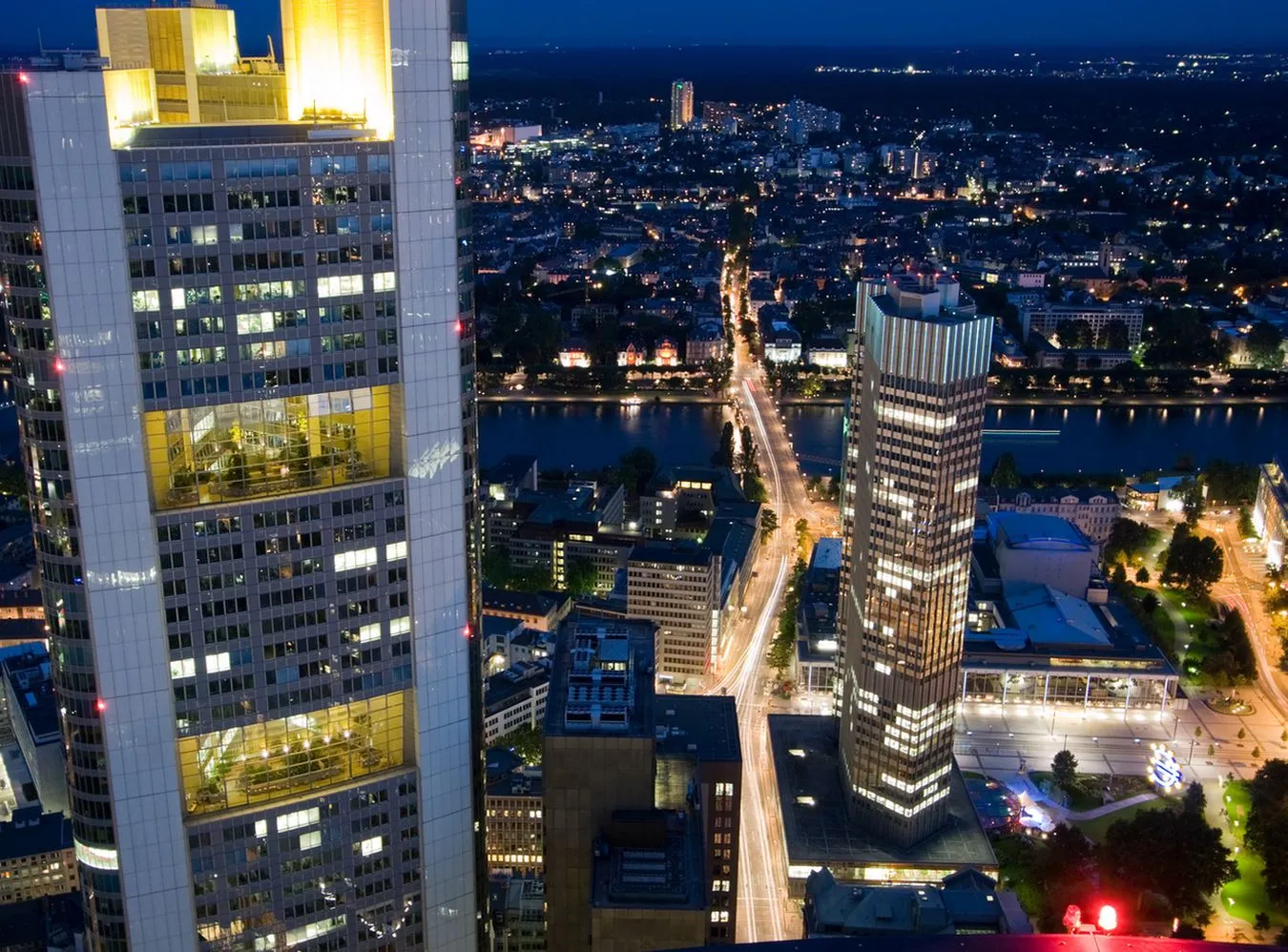 Siedziba Europejskiego Banku Centralnego we Frankfurcie nad Menem
