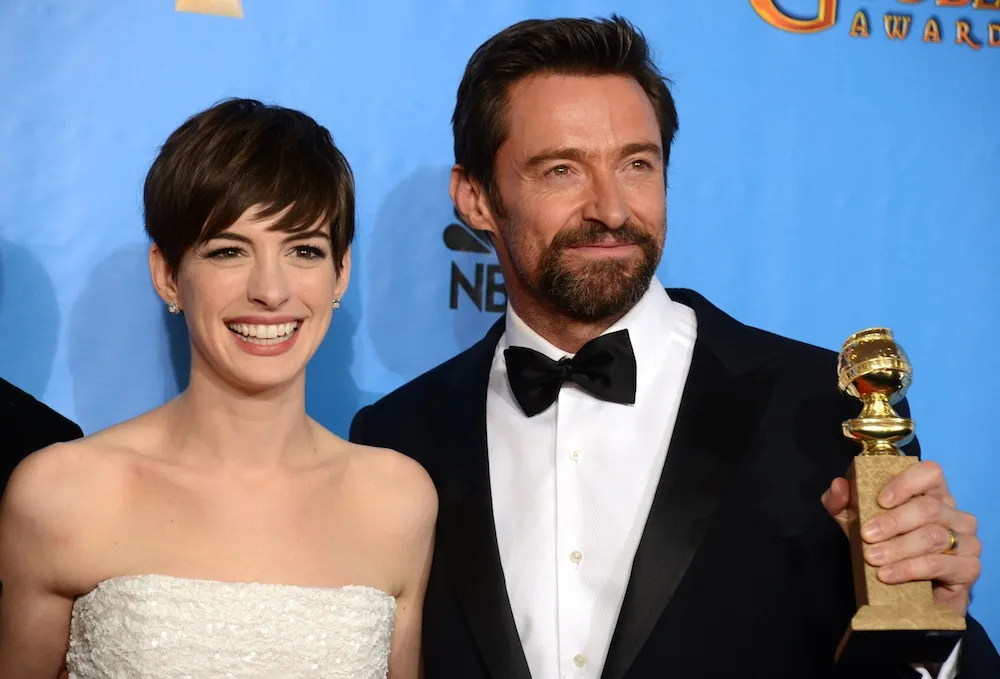 Anne Hathaway i Hugh Jackman – laureaci Złotych Globów
