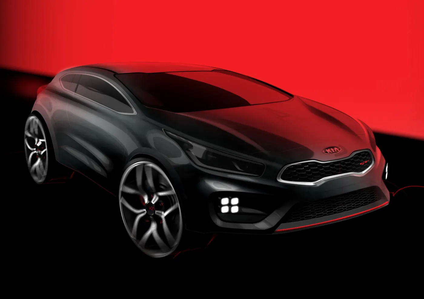 Kia ujawnia nowego rywala Volkswagena! Pierwsze ZDJĘCIA modelu pro_cee’d GT