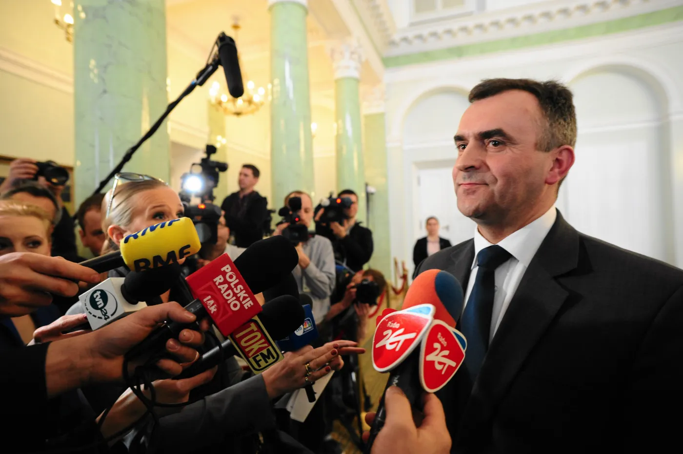 Nowy minister skarbu panstwa Wlodzimierz Karpinski 