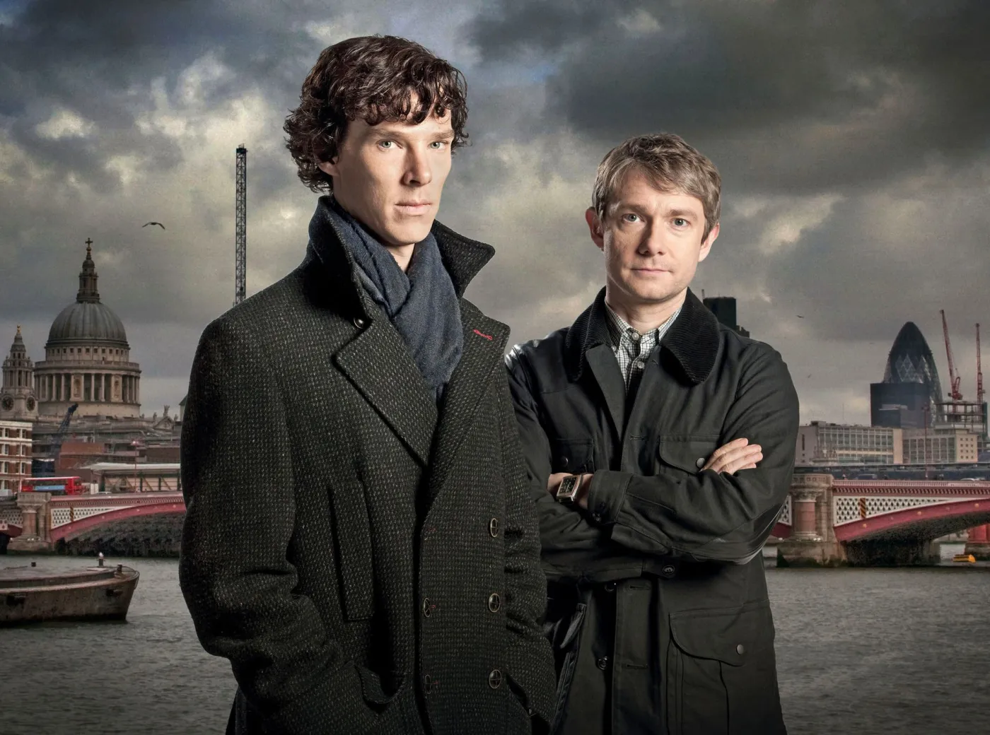 Współczesna wersja słynnego detektywa w serialu "Sherlock"