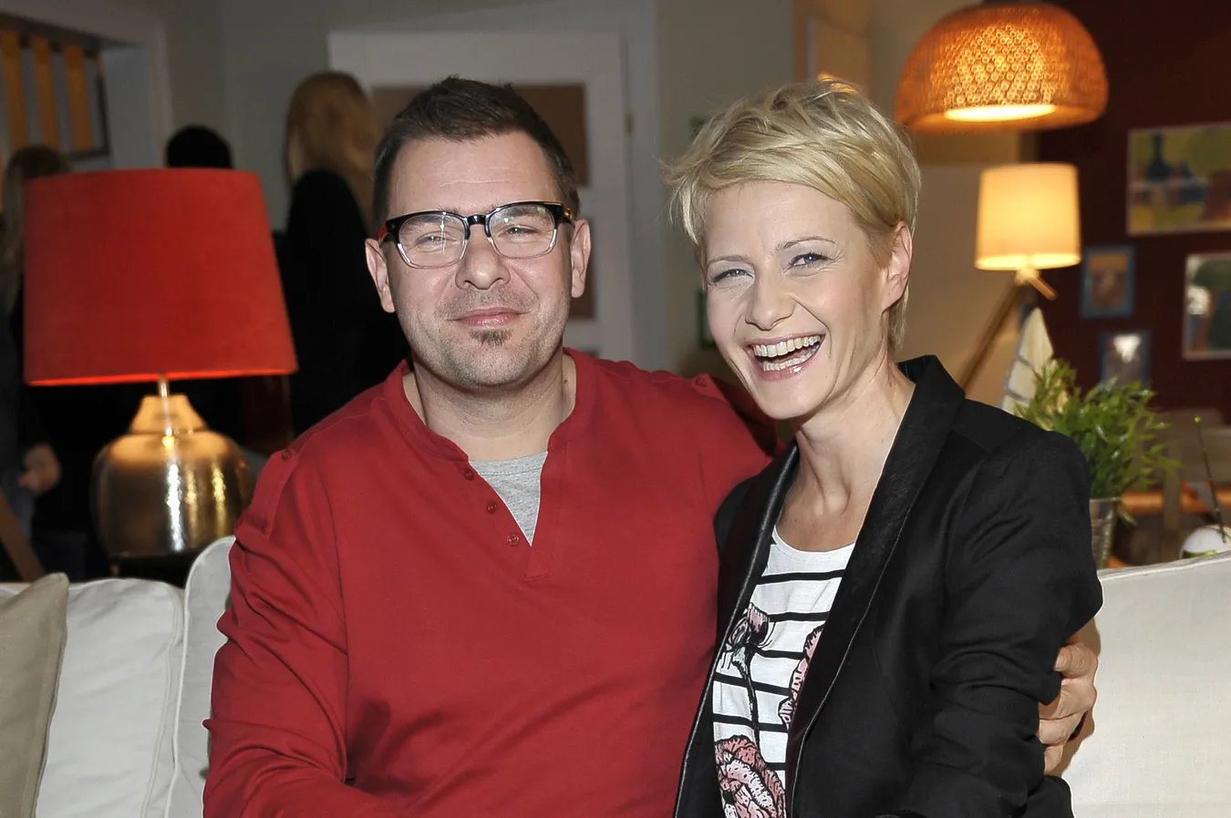 Tomasz Karolak i Małgorzata Kożuchowska w "Rodzinka.pl"
